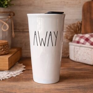 Rae Dunn “AWAY” Travel Coffee Tumbler w/ Lid – Artisan Collection